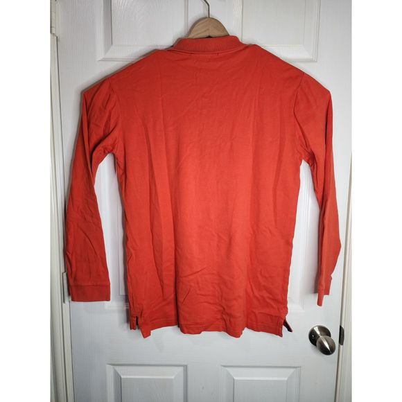 U.S. Polo Assn Red Polo Long Sleeve Size M - Picture 3 of 5